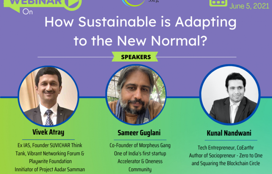 An Earthr Initiative: How Sustainable is Adapting to New Post Covid Normal